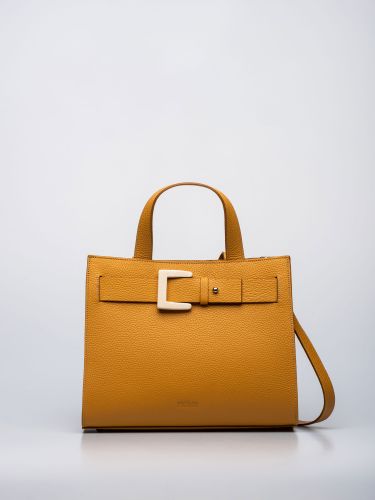 Cartera Alika En Cuero Graneado