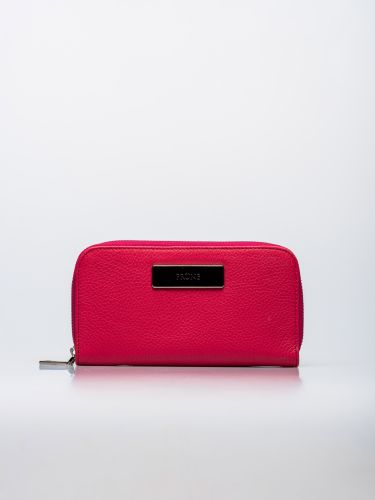 Billetera Mili En Cuero Graneado