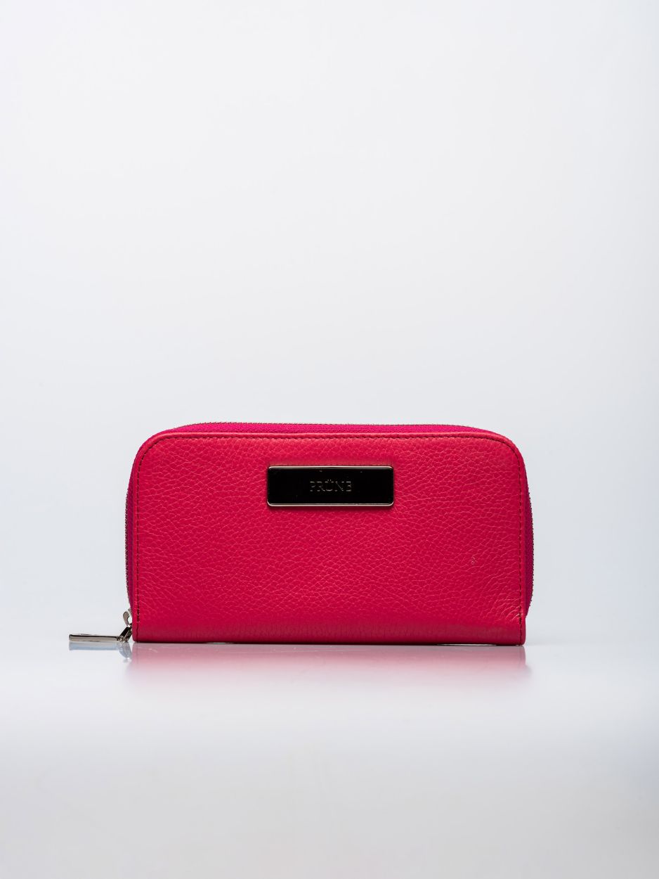 Billetera Mili En Cuero Graneado