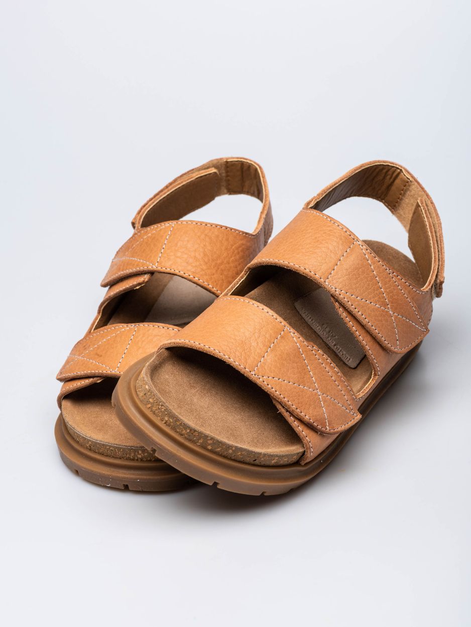 Sandalia Kenya En Cuero Graneado