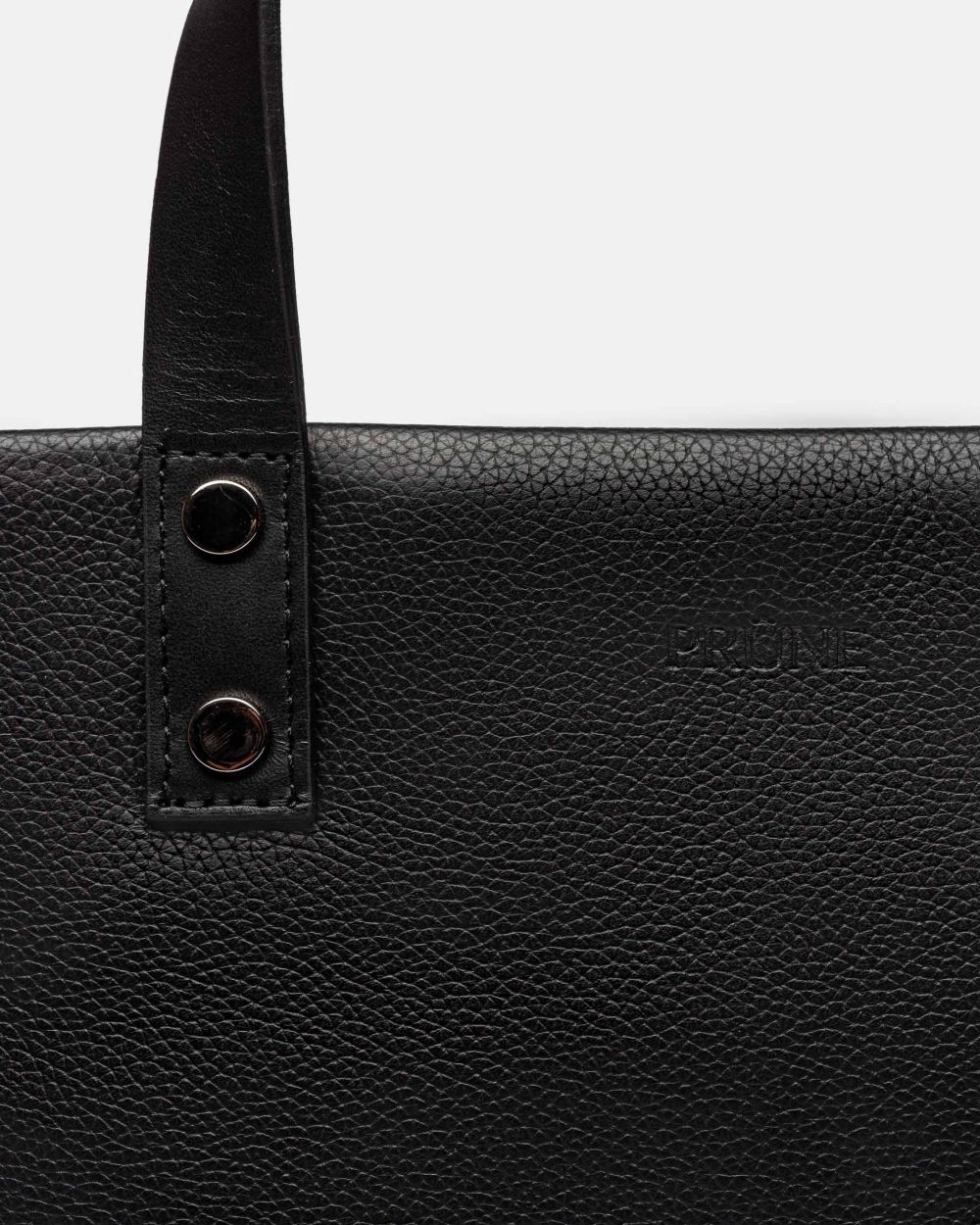 CARTERA DE MANO CERDEÑA EN CUERO GRANEADO