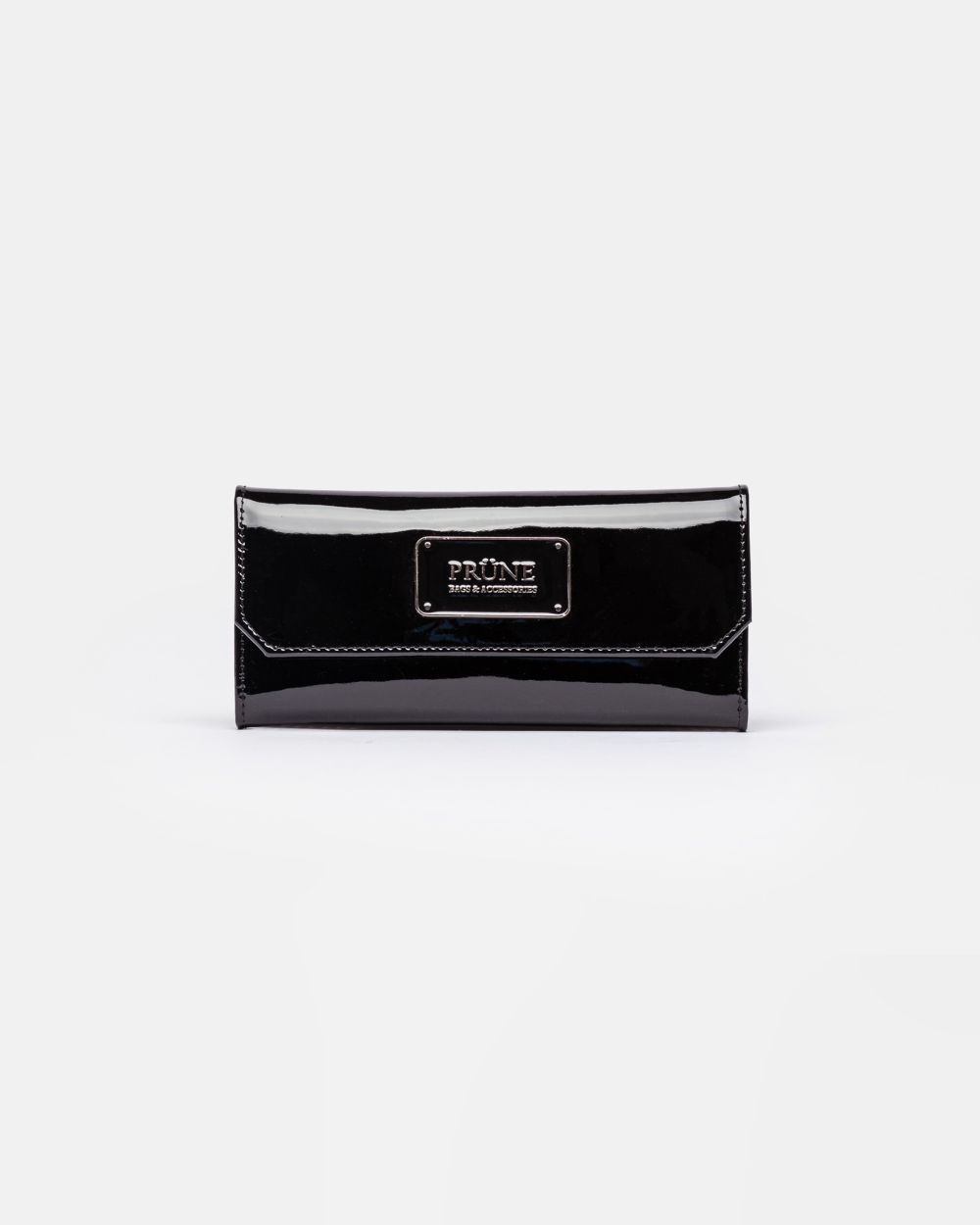 Billetera Victoria En Cuero Charol